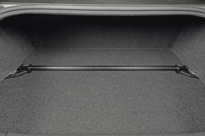 Subaru BRZ Strut Brace - Rear - Perrin Performance - Carbon Fiber - `13-`25